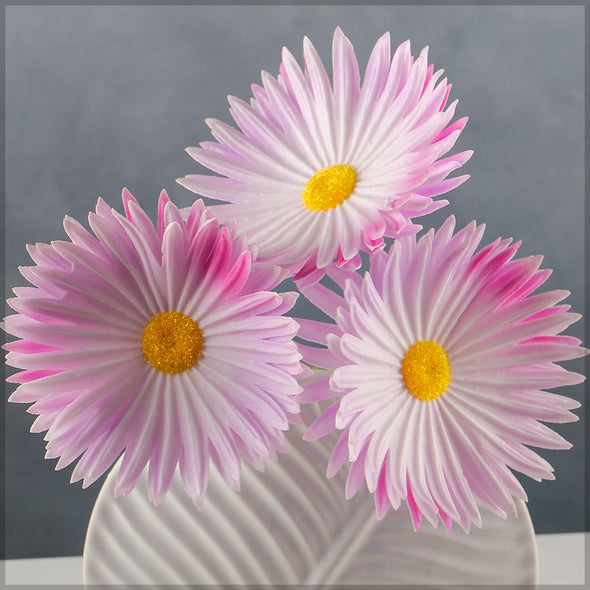 Artificial - Real Touch Daisy Flower - Lt Purple