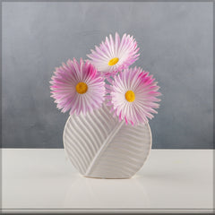 Artificial - Real Touch Daisy Flower - Lt Purple