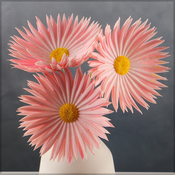 Artificial - Real Touch Daisy Flower - Pink