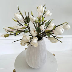 Artificial Magnolia Flowers - 5 flowers