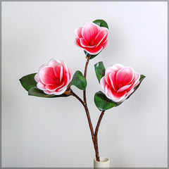 Artificial - Magnolia Flower - D Pink