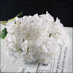 Artificial - Nearly Natural Hydrangea Flower - White