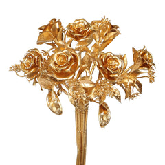 Artificial - Golden Flower Decoration - Gold