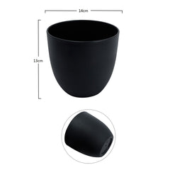 Black Round (Premium Plastic)