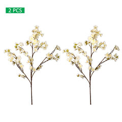 Artificial - Silk Cherry Blossom Flower - Cream