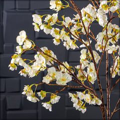 Artificial - Silk Cherry Blossom Flower - Cream