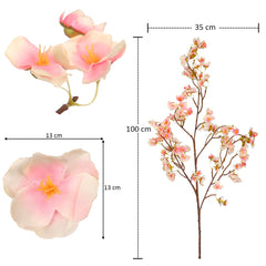 Artificial - Silk Cherry Blossom Flower - Pink