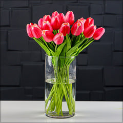 Artificial - Tulip Flowers - Pink